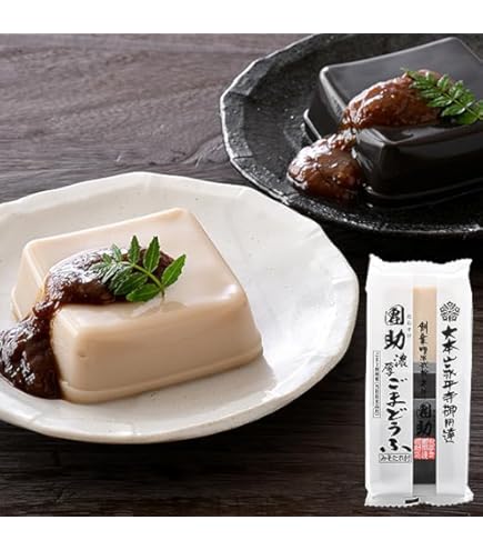 Amazon | 大覚総本舗 和風ブランマンジェ 胡麻ふるり 黒胡麻 (生菓子
